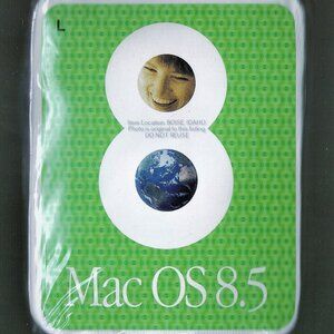 Apple Computers Mac OS 8.5 promo shirt SEALED compressed brick vintage promotion
